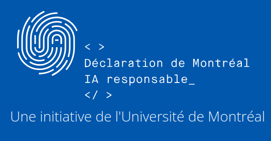Déclaration de Montréal IA responsable